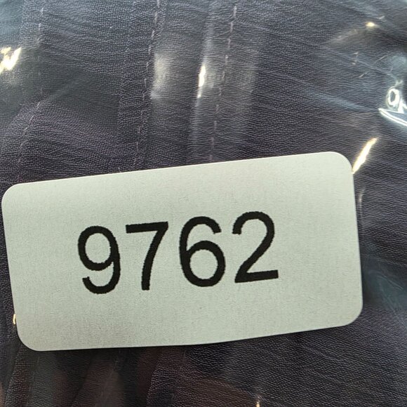 Womens Simply Vera Vera Wang Purple Textured Top Short Sleeve Polyester Blend 1X - Picture 8 of 8